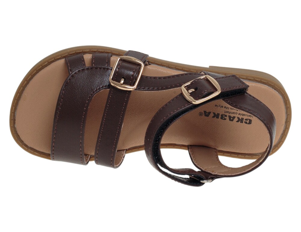 Сандалии для девочек R026411003BR (вид 2) Сандалии для девочек R026411003BR (фото, вид 2)