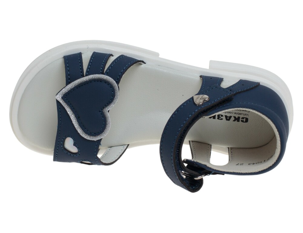 Сандалии для девочек R975711043DB (вид 2) Сандалии для девочек R975711043DB (фото, вид 2)