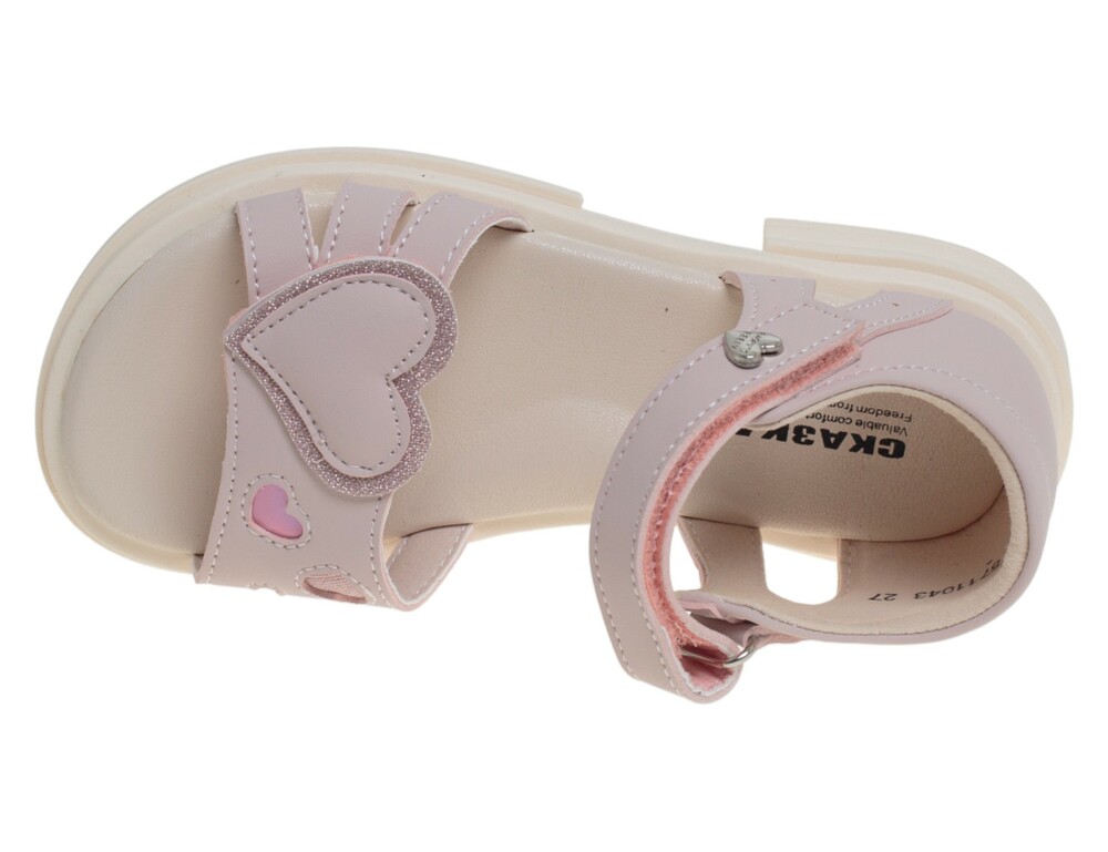 Сандалии для девочек R975711043P (вид 2) Сандалии для девочек R975711043P (фото, вид 2)