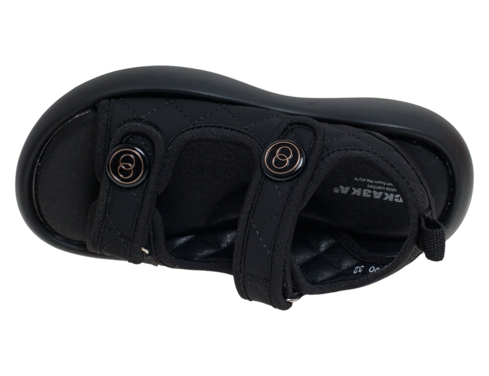 Сандалии для девочек R360311700BK (вид 2) Сандалии для девочек R360311700BK (фото, вид 2)