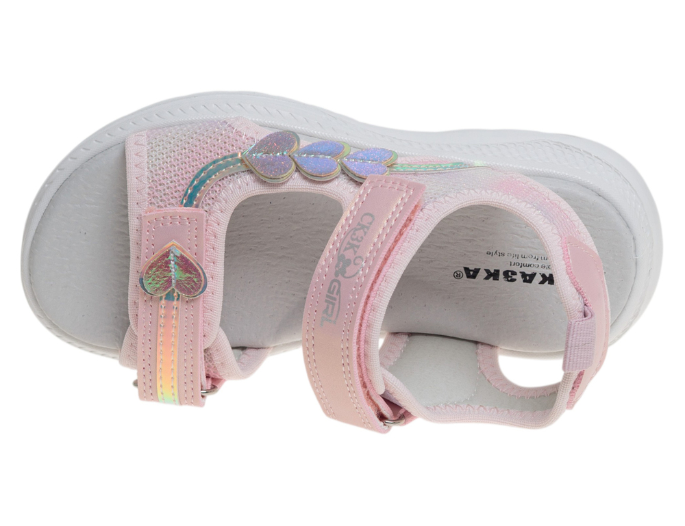 Сандалии для девочек R339711301P (вид 4) Сандалии для девочек R339711301P (фото, вид 4)