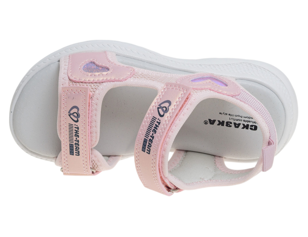 Сандалии для девочек R339711302P (вид 4) Сандалии для девочек R339711302P (фото, вид 4)